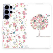 Mobiwear Samsung Galaxy S25 Ultra flip tok - fa (5906511689114) tok és táska