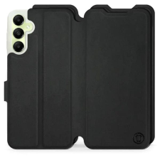 Mobiwear Soft Touch flip knížkové pro Samsung Galaxy A05s - Černé tok és táska