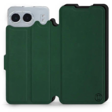 Mobiwear Soft Touch OnePlus Nord 4 5G zöld / fekete flip tok (5906511283848) tok és táska