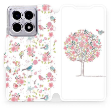 Mobiwear Xiaomi 14T flip tok - fa tok és táska