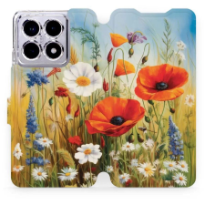 Mobiwear Xiaomi 14T Pro flip tok - nyári rét (5906511512238) tok és táska