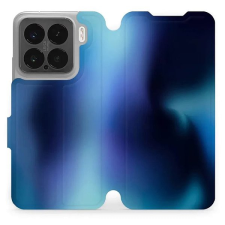 Mobiwear Xiaomi 15 flip tok - kék árnyalat tok és táska