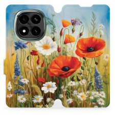 Mobiwear Xiaomi Redmi Note 14 Pro Plus 5G flip tok - nyári rét tok és táska