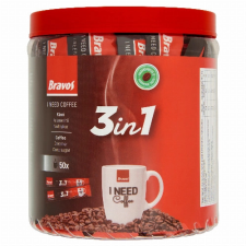 Mocca Negra Zrt. Bravos 3in1 instant kávéspecialitás 50 x 17 g (170 g) kávé