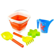 Mochtoys Homokozószett összecsukható vödörrel homokozójáték