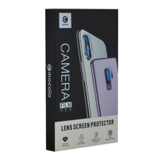 Mocolo kameravédő üveg (2.5D lekerekített szél, karcálló, 9H) ÁTLÁTSZÓ [Xiaomi Mi 10T Pro 5G] mobiltelefon kellék