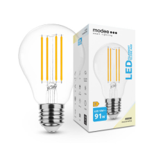 Modee LED lámpa , égő , izzószálas hatás , filament  , E27 foglalat , A60  , 10 Watt ,... izzó
