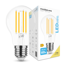 Modee LED lámpa , égő , izzószálas hatás , filament  , E27 foglalat , A60 , 8 Watt ,... izzó