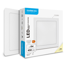 Modee Lighting LED Panel Négyzet - Felszerelhető 6W 4000K (450 lumen) A-series világítás