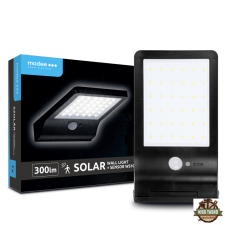  Modee Lighting LED Szolár Napelemes Fali Lámpa WS107 (300 lumen) kültéri világítás