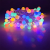 Modee Mini gömb kültéri LED karácsonyi fényfüzér, (10m/100 LED) multicolor, 8 világítási mód