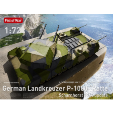  Modelcollect German WWII P.1000 ratte scharnhorst,1944 1:72 (UA72355) makett