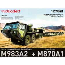  Modelcollect USA M983A2 HEMTT Tractor & M870A1 Semi-trailer 1:72 (UA72361) makett