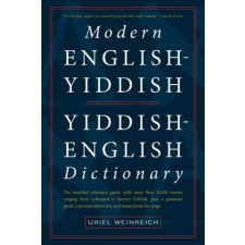  Modern English-Yiddish Yiddish-English Dictionary – Uriel Weinreich idegen nyelvű könyv