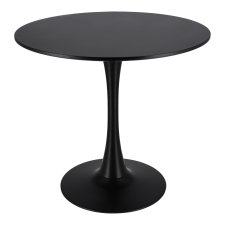 Modern fekete kerek asztal nappaliba, étkezőbe, konyhába bútor