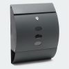  Modern fém postaláda antracit szürke - Faro