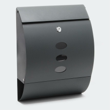 Modern fém postaláda antracit szürke - Faro postaláda