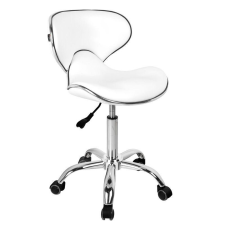 Modern forgó ülőke háttámlával, ergonómikus kialakítással (6672). szépségápolási bútor