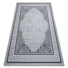 Modern GLOSS szőnyeg 8490 52 Dísz elegáns, keret elefántcsont / szürke 80x150 cm lakástextília
