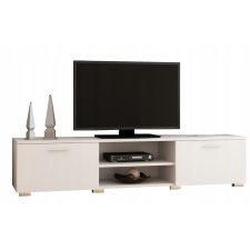  Modern, gyönyörű TV-asztal 150 FEHÉR RÓMA bútor