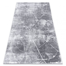 Modern MEFE szőnyeg 2783 Márvány - Structural két szintű gyapjú sötétszürke 160x220 cm lakástextília