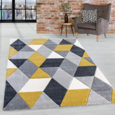  Modern szőnyeg Charlotte 8797 (Yellow-Gray) 120x170cm Sárga-Szürke lakástextília