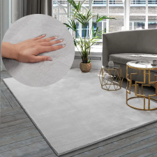  Modern szőnyeg Fox Rabbit Plüss (Grey) 160x220cm Szürke lakástextília