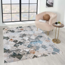  Modern szőnyeg Mykonos 6982 (Beige-Cream) 80x250cm Bézs-Zöld-Arany lakástextília