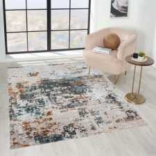  Modern szőnyeg Mykonos 6984 (Cream-Beige) 60x110cm Bézs-Zöld-Arany lakástextília