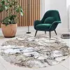  Modern szőnyeg Mykonos 7125 (Cream-Beige) Kerek 100cm Krém-Arany