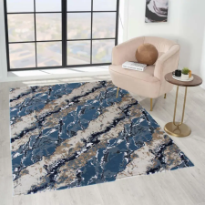  Modern szőnyeg Mykonos 7125 (Cream-Navy) 60x110cm Kék-Krém lakástextília