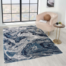 Modern szőnyeg Mykonos 7474 (Navy) 240x330cm Kék lakástextília