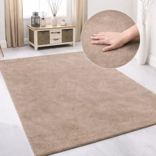  Modern szőnyeg Palm Plüss (Dark Beige) 240x330cm Sötét Bézs lakástextília