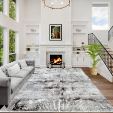 Modern szőnyeg Porto Lux 5927 (Cream-Brown) 80x150cm Krém-Barna lakástextília