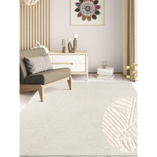  Modern szőnyeg Rio 3D Garden (Cream) 150x220cm Krém lakástextília