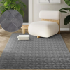  Modern szőnyeg Rio 3D Join (Antracit) 60x220cm Sötét Szürke