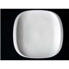  Moderne Town porcelán desszert tányér, 20x20 cm, JX100-A001-02 tányér és evőeszköz