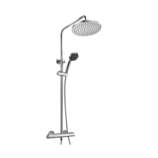 Mofém EVO X zuhanyrendszer, termosztátos csapteleppel állítható teleszkópos felszállócsővel 170-0009-00 csaptelep