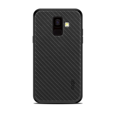 MOFI Honor Samsung Galaxy A6 (2018) Védőtok - Fekete fonott mintás tok és táska