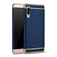 MOFI HUAWEI P20, MOFI SHIELD SLIM műanyag mobiltok, SÖTÉTKÉK tok és táska
