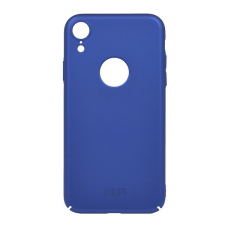 MOFI műanyag telefonvédő (ultravékony, logo kivágás) SÖTÉTKÉK [Apple iPhone XR 6.1] tok és táska