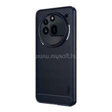 MOFI szilikon telefonvédő (ütésállóság, légpárnás sarok, szálcsiszolt, karbon minta) SÖTÉTKÉK (GP-168264) tok és táska