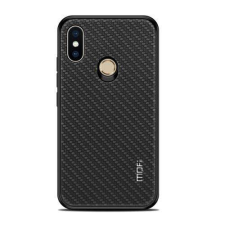 MOFI Xiaomi Mi 8 SE, MOFI műanyag mobiltok, Karbon, FEKETE tok és táska