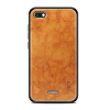 MOFI Xiaomi Redmi 6A, MOFI mobiltok, bőr hátlap, BARNA