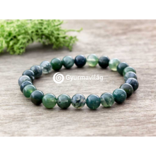  Moha foltos achát ásvány karkötő karkötő