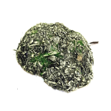  Mohás műkő, közepes. Mérete kb. 9,5x7,5 cm dekorációs kellék