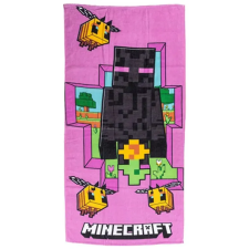 Mojang Minecraft Cherry Grove fürdőlepedő, strand törölköző 70x140 cm lakástextília
