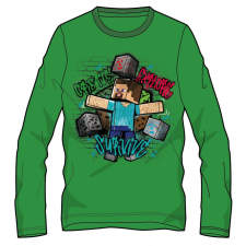 Mojang Minecraft gyerek hosszú ujjú póló, felső 6-12 év Nr4 gyerek póló