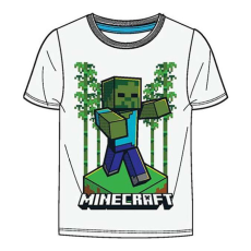 Mojang Minecraft gyerek rövid ujjú póló, felső 6-12 év Nr3