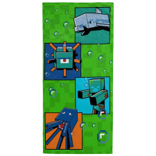 Mojang Minecraft Ocean Depths fürdőlepedő, strand törölköző 70x140 cm lakástextília